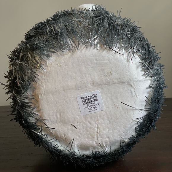 White and Silver Snowman - Picture 8 of 16